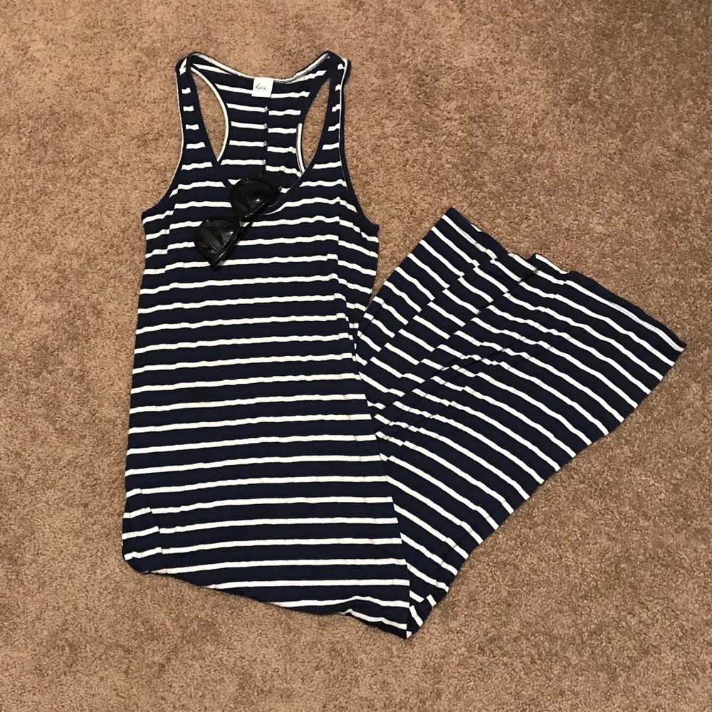 Kirra striped maxi dress